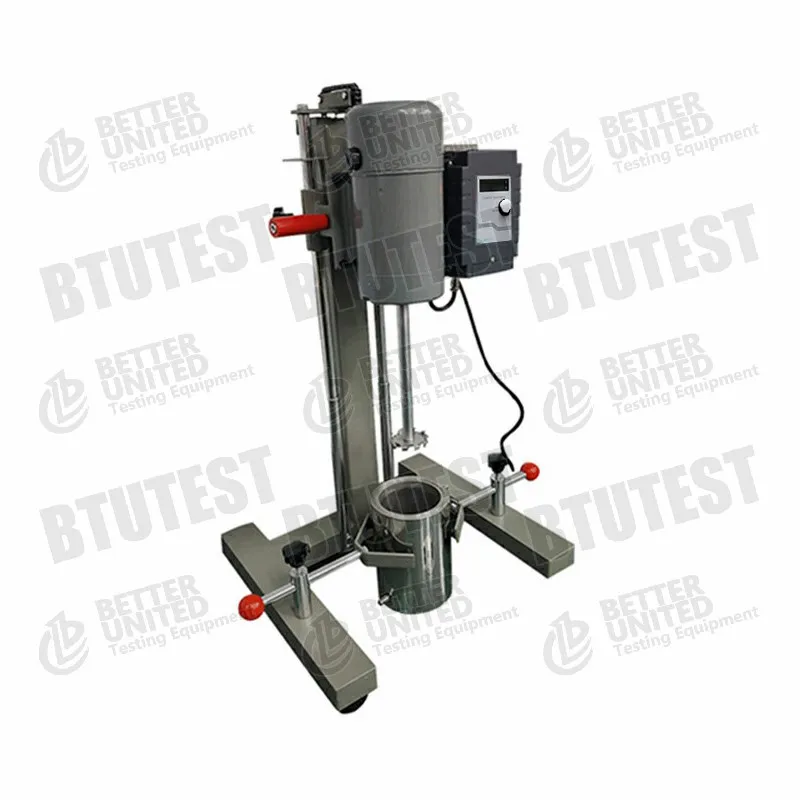 Vertical Timing Digital High Speed Dispersion Machine High Accuracy 400W/1100W Disperser For Dispersing And Mixing