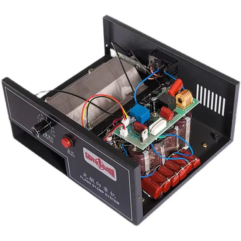Imagem -02 - Máquina de Carimbo do Flash do Selo Fotossensível de 220v Digitas Que Faz a Máquina de Gravura do Laser do Sistema do Selo Ferramentas