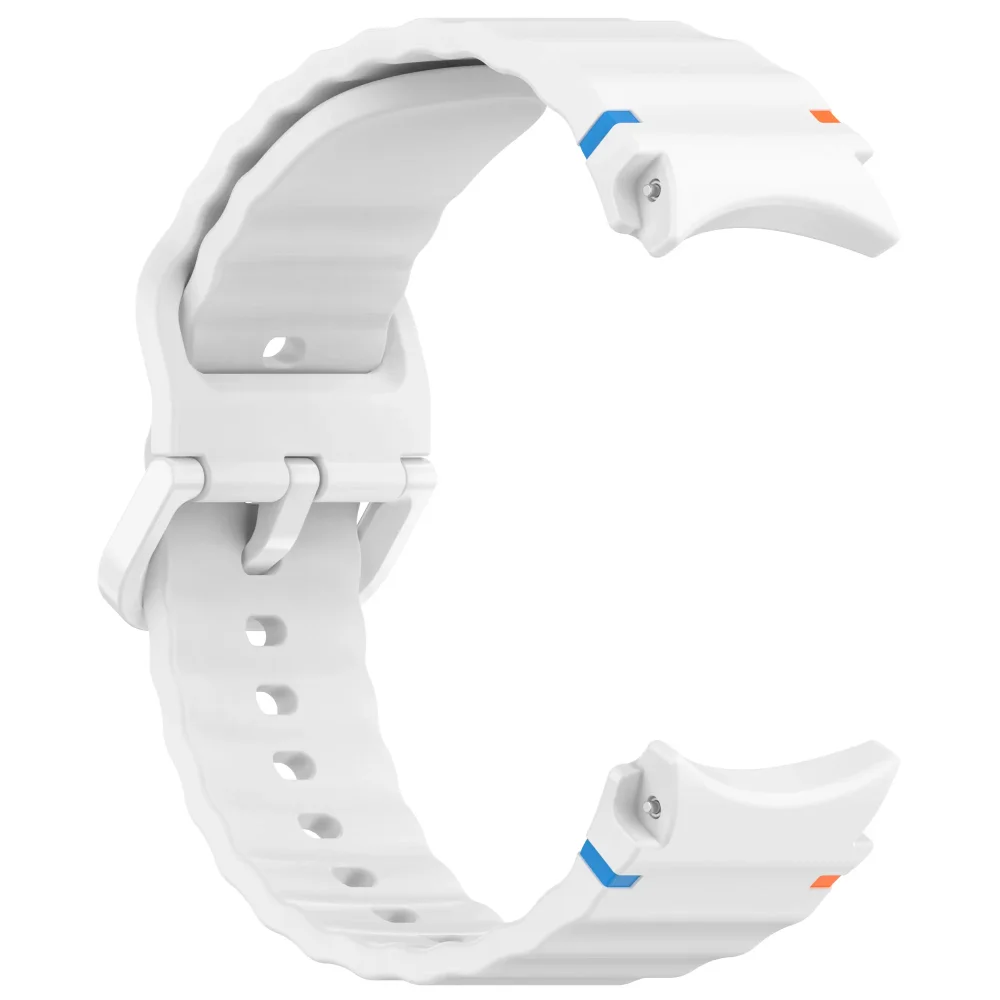 Официальный силиконовый ремешок для Samsung Galaxy Watch 7/FE/6/5/4, спортивный браслет Galaxy Watch 5 Pro 6 4 Classic 47 мм 43 мм Correa