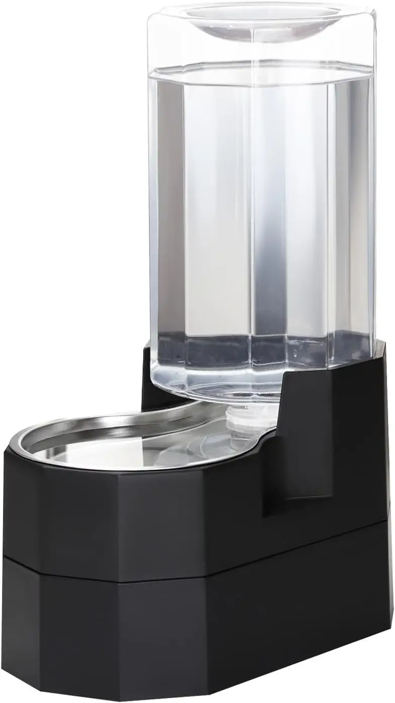 

Автоматическая поилка для домашних животных из нержавеющей стали на 8 л для собак и кошек, для использования в помещении и на улице