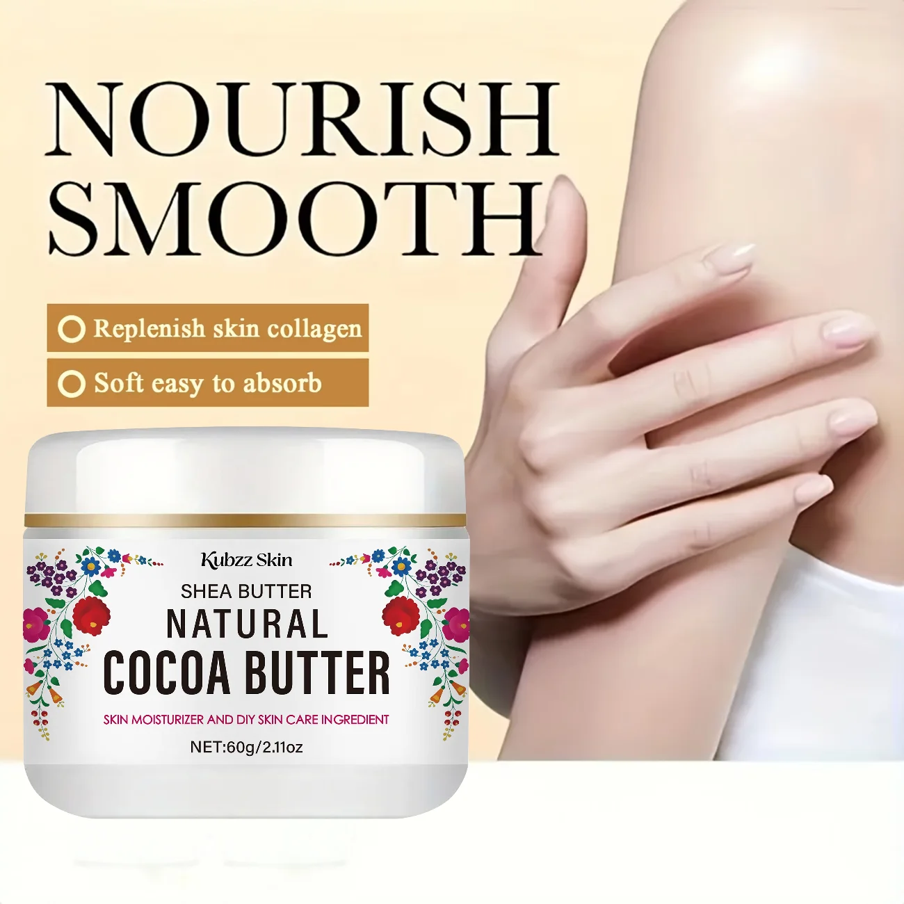 Collagen Moisturize Body Lotion - Moisturizing for Dry and Dehydrated Skin, Lightweight & Non-Greasy for Skin - Based Moisturizers