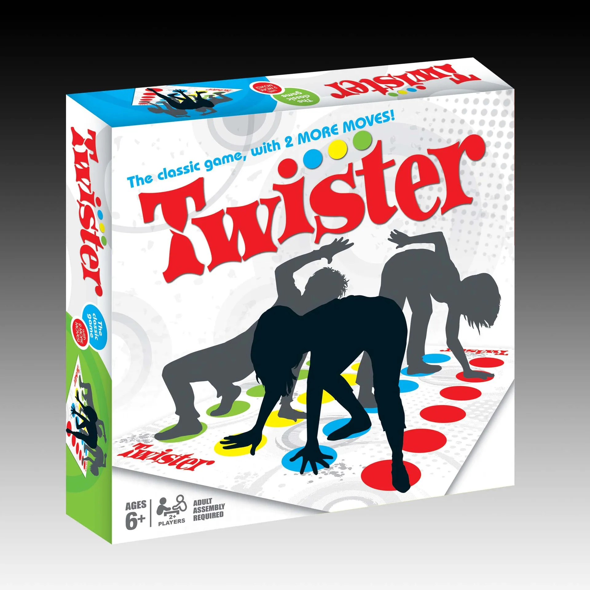 Juego de fiesta familiar Twister para niños y adultos, juguetes para interiores y exteriores, divertido juego de torcer el cuerpo, deportes, ayudas