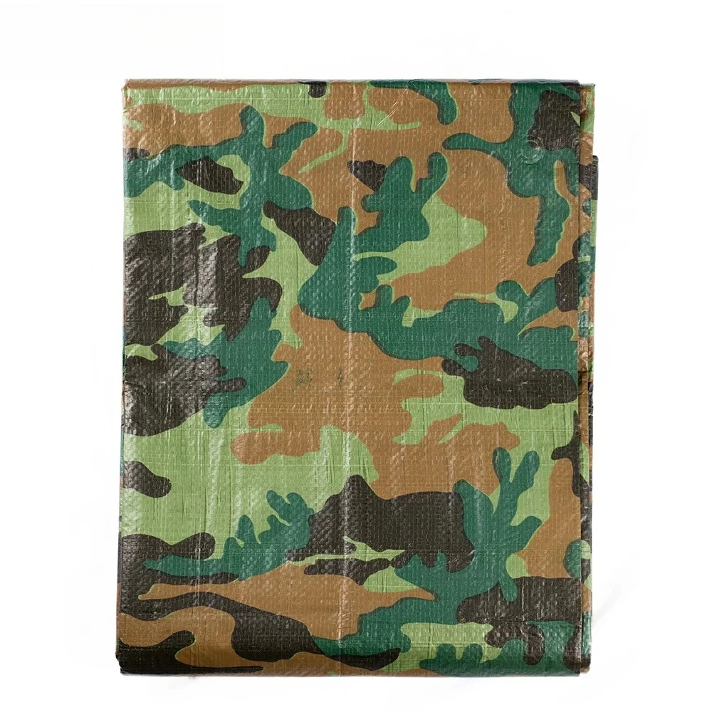 Best Price Durable Camo Tarp for Ground Truck Car Cargo Cover Sheet PE Camouflage Tarpaulin