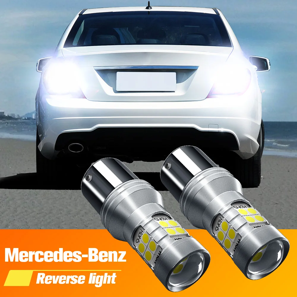 

2x LED Light Blub Reverse Lamp P21W BA15S 1156 Canbus For Mercedes Benz W416 W463 W251 V251 W220 C215 R129 R230 R170 R171 R199