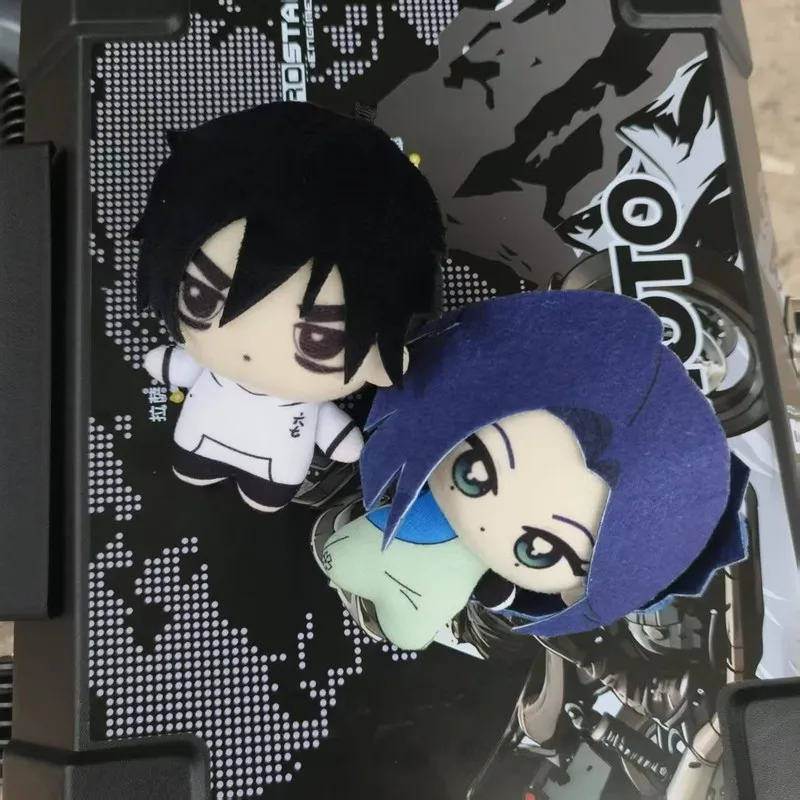 Assassin Wu Liuqi 10 cm coton poupée fleur de prunier treize vert Phoenix poupée sac à dos accessoires Fans Surprise cadeau jouets