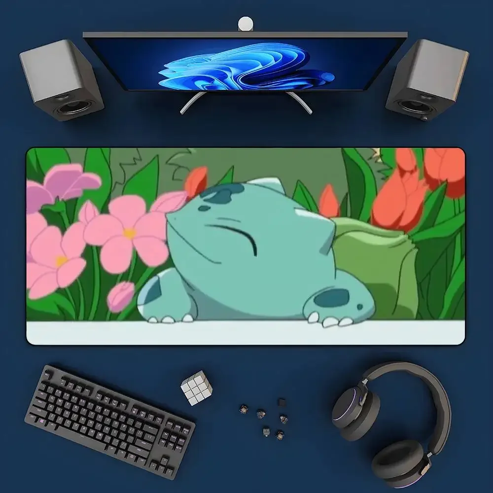 

Pokemon Pikachu Gaming Mouse Pad Large Rubber Keyboard Desk Mat With 2MM Lock Edge Design