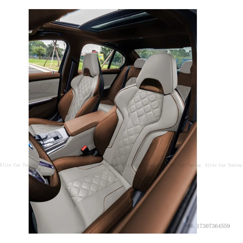 

For BMW F10 M5 Custom Interior Upgrade M5 Chair Kit Seat Covers 520 525 528 530 535 Fit F10 F11 F18 Models