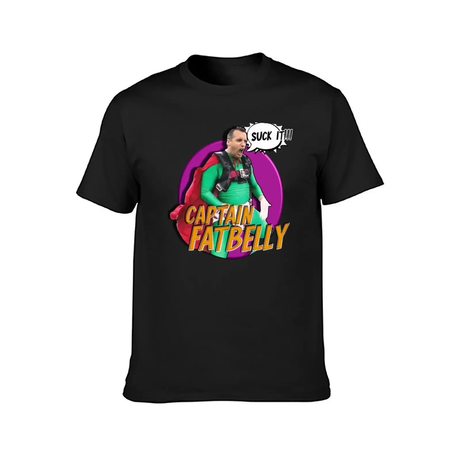 Impractical Jokers - Captain Fatbelly - Joe Gatto T-Shirt new edition kawaii clothes sports fans T-shirts for men cotton