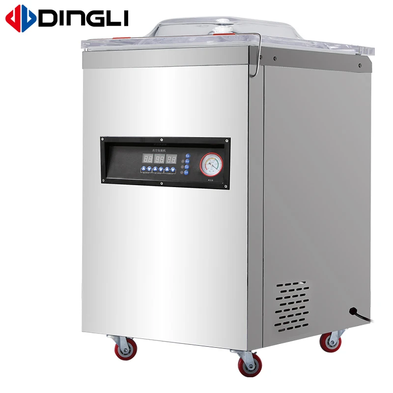 DingLi DZB-500 Commercial Industrial Semi-Automatic Laptop Skin Machine Vacuum Skin Package Machine