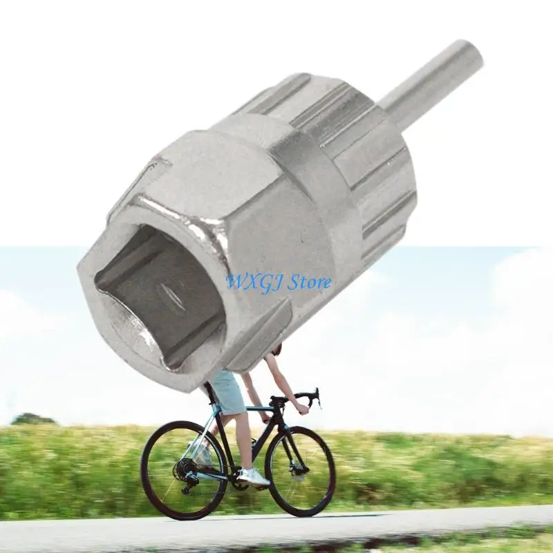 37JE Bikes Cassettes Install Removal Tool Freewheel Repairing Removers Cassettes Flywheels Lockring Removers Tool Easy to Use