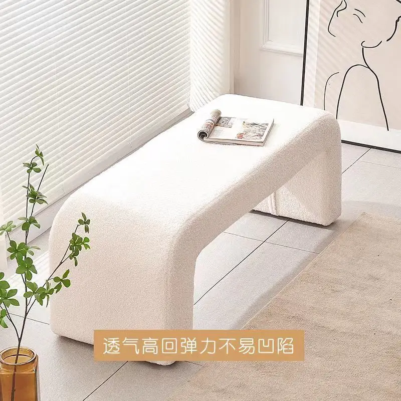 

Shoe Changing Bench At The Entrance of The Hallway, Long Bench, Living Room Sofa, Long Bench, Bedroom Bedside Bench