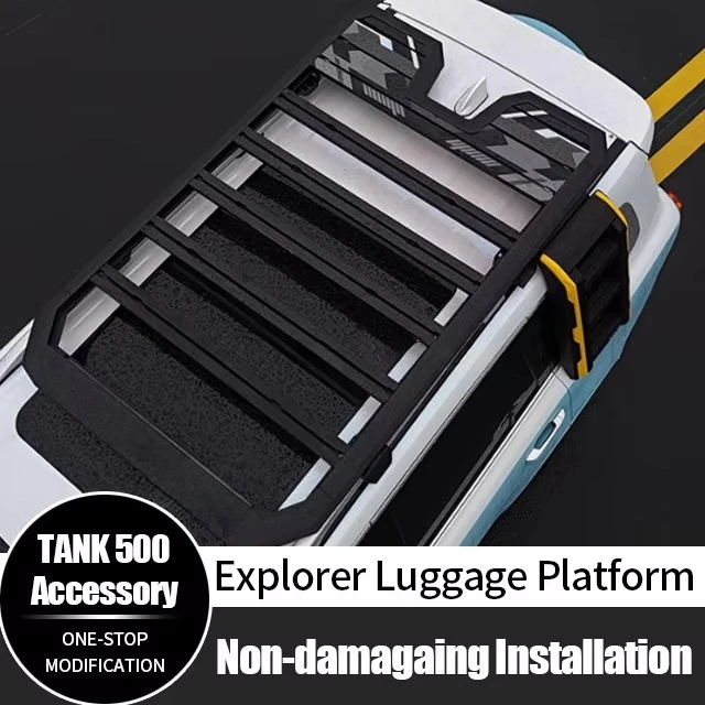 

Автомобильный багажник на крышу из алюминия для GWM Fuel Tank 500