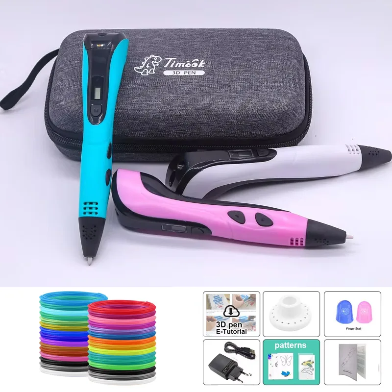 Original 3D Pen For Children 3D Drawing Printing Pen With LCD Screen Use PLA/ABS Filament Toys For Kids Birthday Gifts