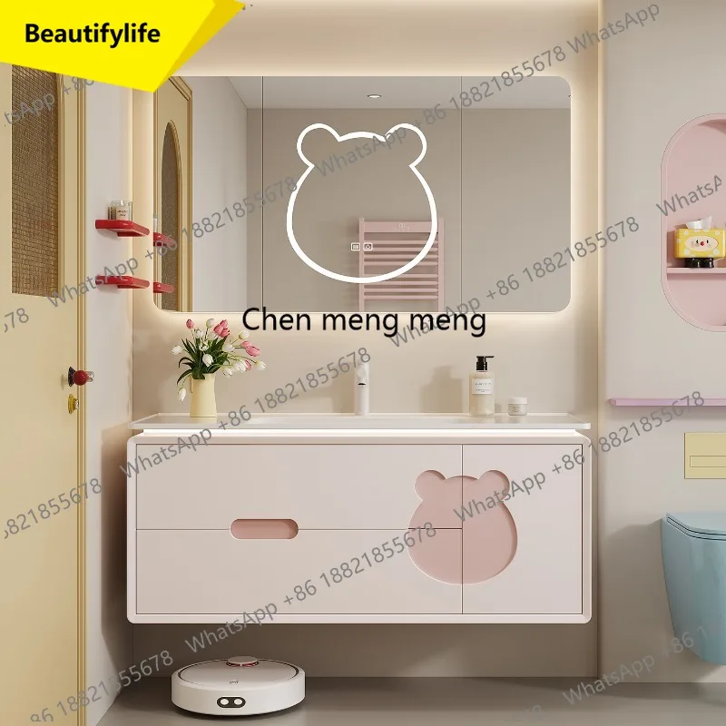 

A53 Gadgets Decorations Bathroom Cabinet Skincare Sink Corner Accessories Bathroom Cabinet Vanity Organizer Gabinete Home Furnit