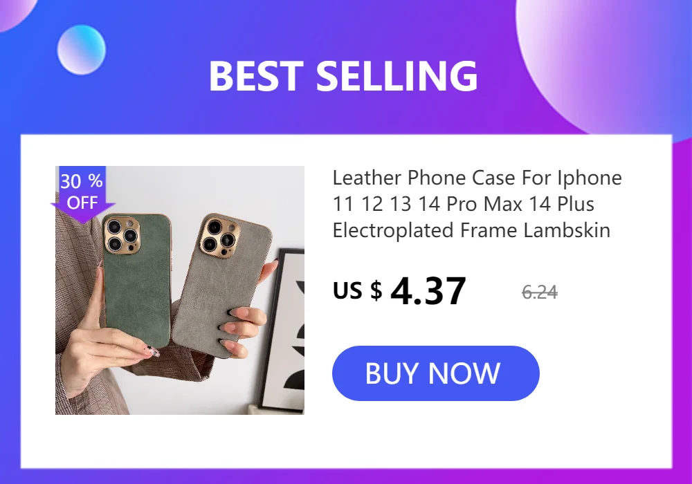 Leather Phone Case For Iphone 13 11 12 14 15 16 17 ProMax Plus Electroplated Frame Lambskin Phone Shell For IPHON 15 16 17Promax