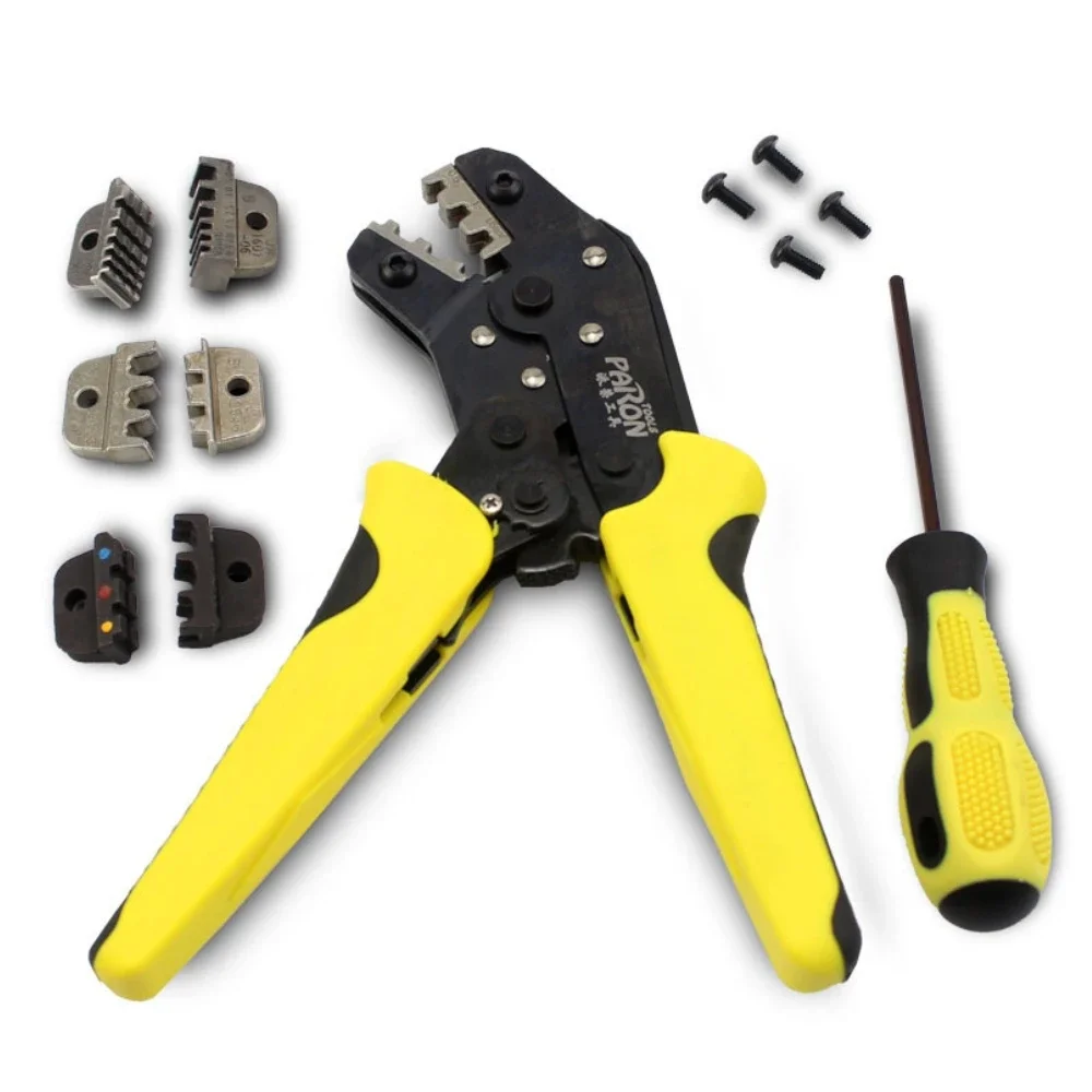 Wire Crimper pliers Tools Engineering Ratchet Terminal Crimping tool Wire Stripper wire cutter cable stripper 26-10AWG