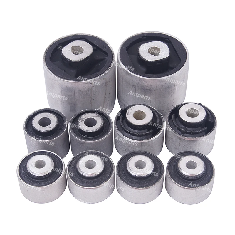 10Pcs Front Control Arm Bushing Kit For Audi A4 B8 Q5 A5 A7 2007-2016 4H0407515B 8K0407515 8K0407183F 4E0407181B 4GD407182