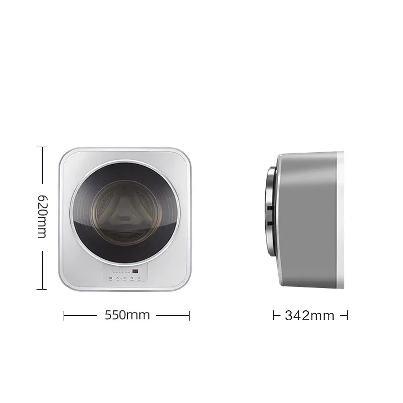 Desktop 220v Wall Type Drum Colthes Washing Machine Mini Washer Machine Wall-Mounted Wall Hanging Washing Machine