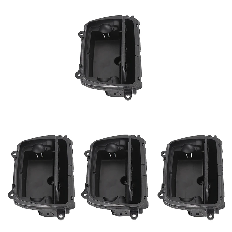 

4X New Black Plastic Center Console Ashtray Assembly Box Fit For Bmw 5 Series F10 F11 F18 51169206347