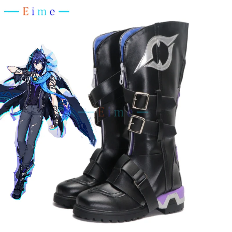 

Genshin Impact Ororon Cosplay Shoes Ororon Costume Boots Game Cosplay Prop PU Leather Shoes Halloween Party Boots Custom Made