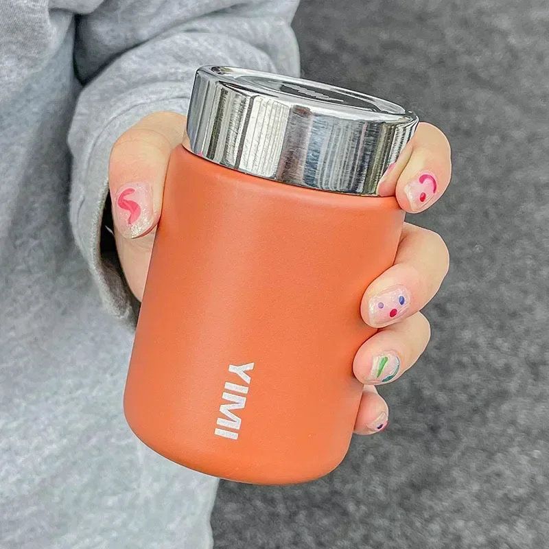 Mini 230ml Stainless Steel 316 Thermos Mug Fashion Portable Pocket Vacuum Flask Coffee Tea Thermal Water Bottle Tumbler