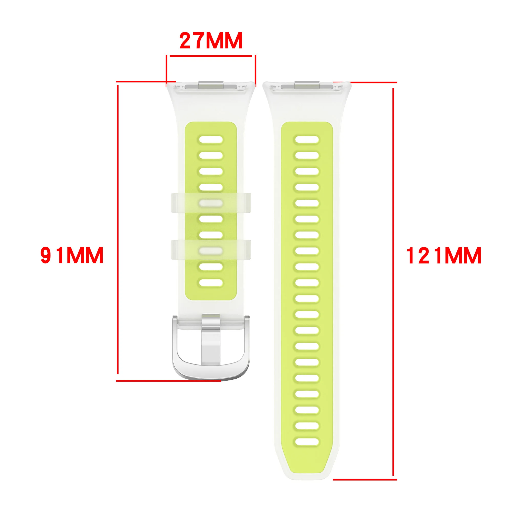 Jelly Translucence Silicone Strap For Redmi Watch 6 Active/6 Lite/6 5 4 Bracelet Correa For Xiaomi Mi Band 10 Pro 9 Pro 8 Pro