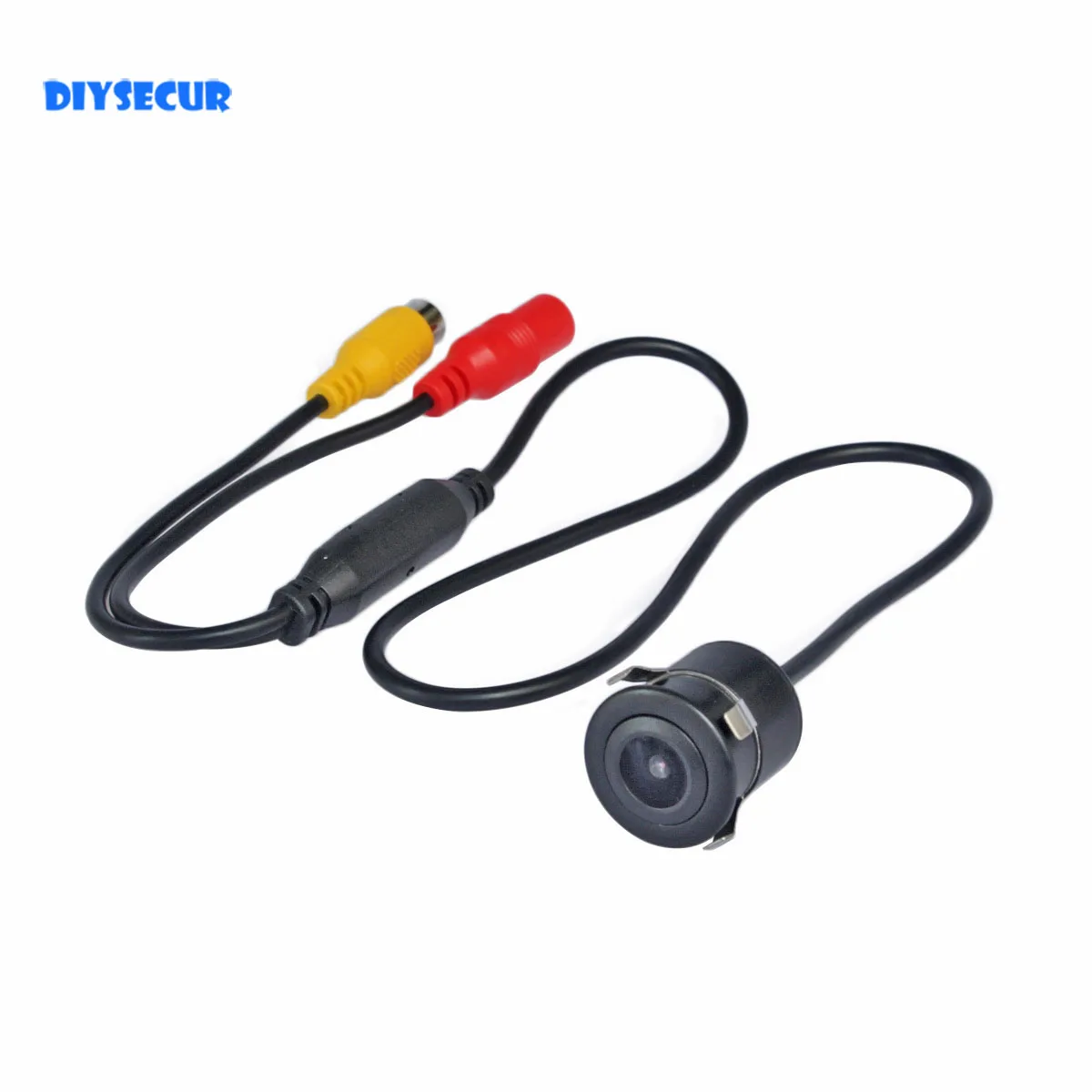 

Модная Универсальная автомобильная камера заднего вида DIYSECUR, камера заднего вида с широким углом обзора 120 градусов