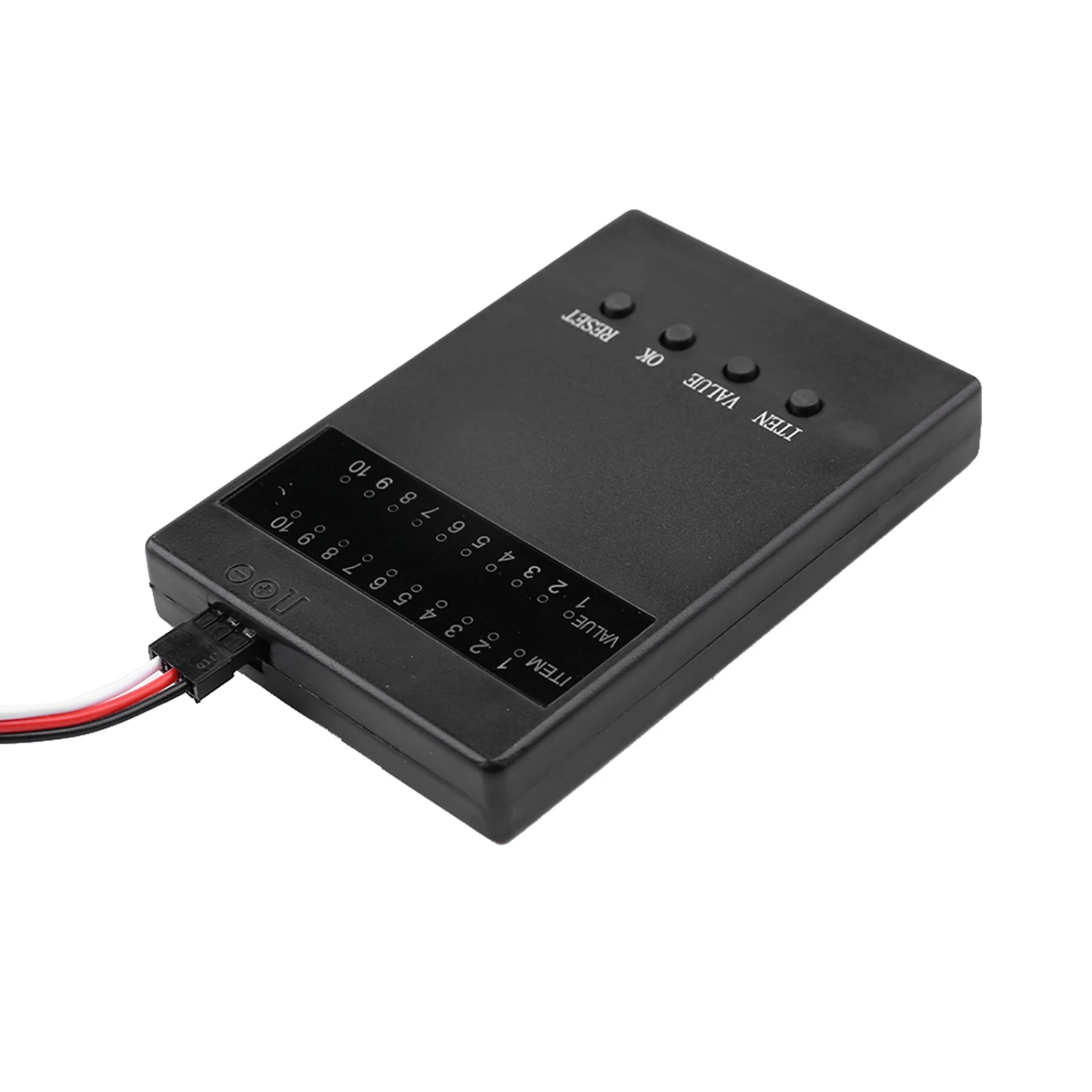 BAAA-RC รถการ์ดโปรแกรม Electronic Speed Controller โปรแกรมเมอร์สําหรับ RC รถ 25A-120A ESC แบบไม่มีแปรง
