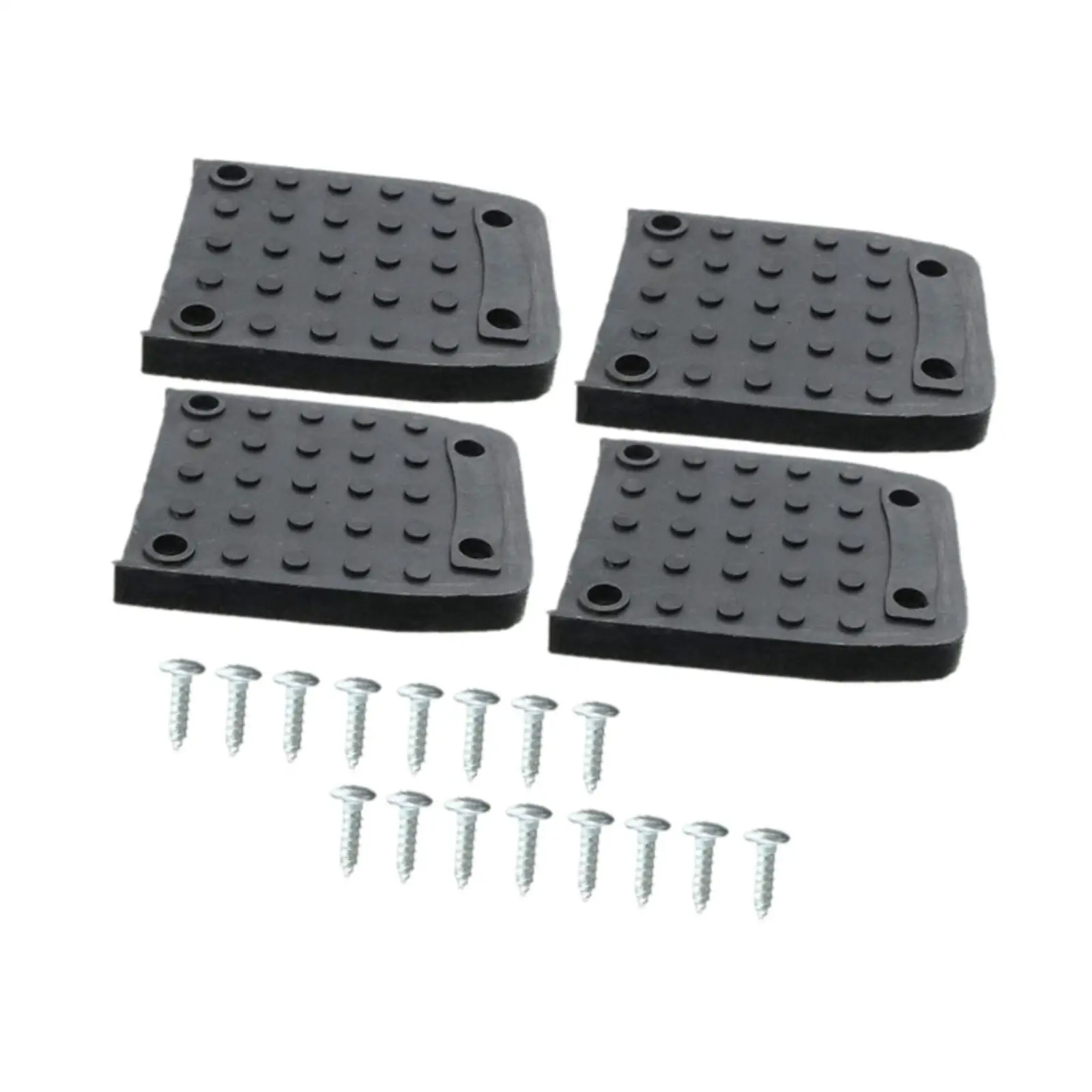 Stilt Sole Replacement Kit Durable Rubber Shoe Protector Foot Pad Mat for Performer Clown Acrobatics Stage Construction