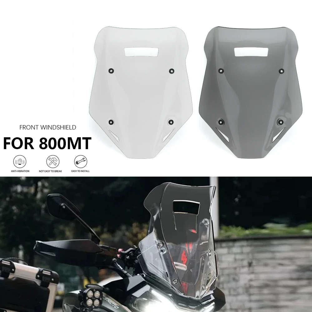 

Motorcycle For CFMOTO 800MT 800 mt MT800 New Windshield Windscreen Deflectors Front Screen 2022 2023 2024 2025 Accessoris 50CM