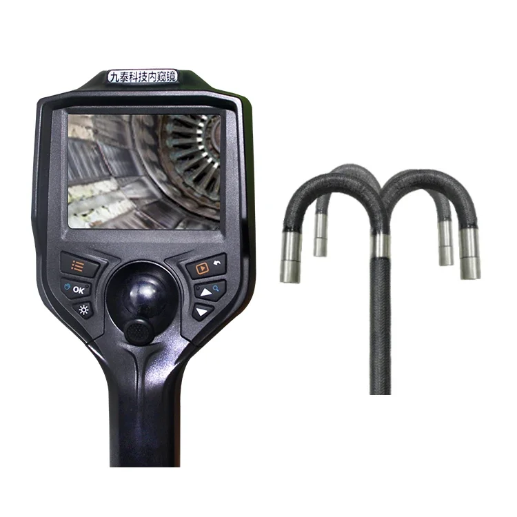 Caméra endoscope industrielle étanche IP67, objectif 2/2.9/3.9/6/8mm, avec 9 LED réglables