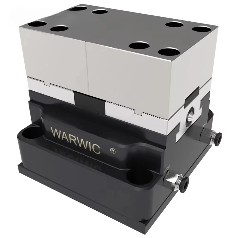 

KSP-100 5-осевые самоцентрирующиеся пневматические тиски для вращающихся машин VMC с алюминиевой мягкой губкой RZ-100A