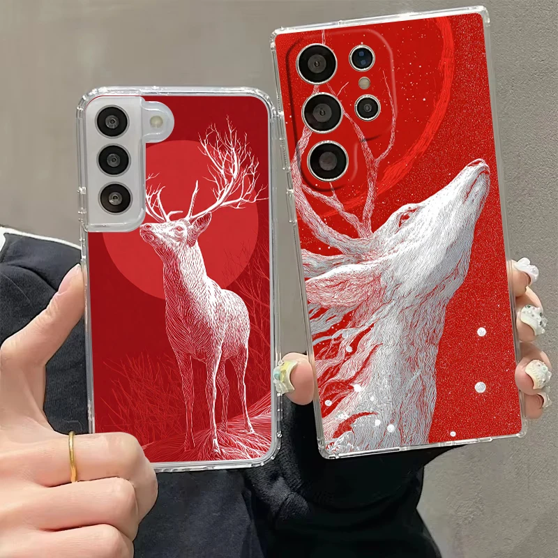 Phone Cases Red Deer - Прозрачный чехол для Samsung Galaxy S26