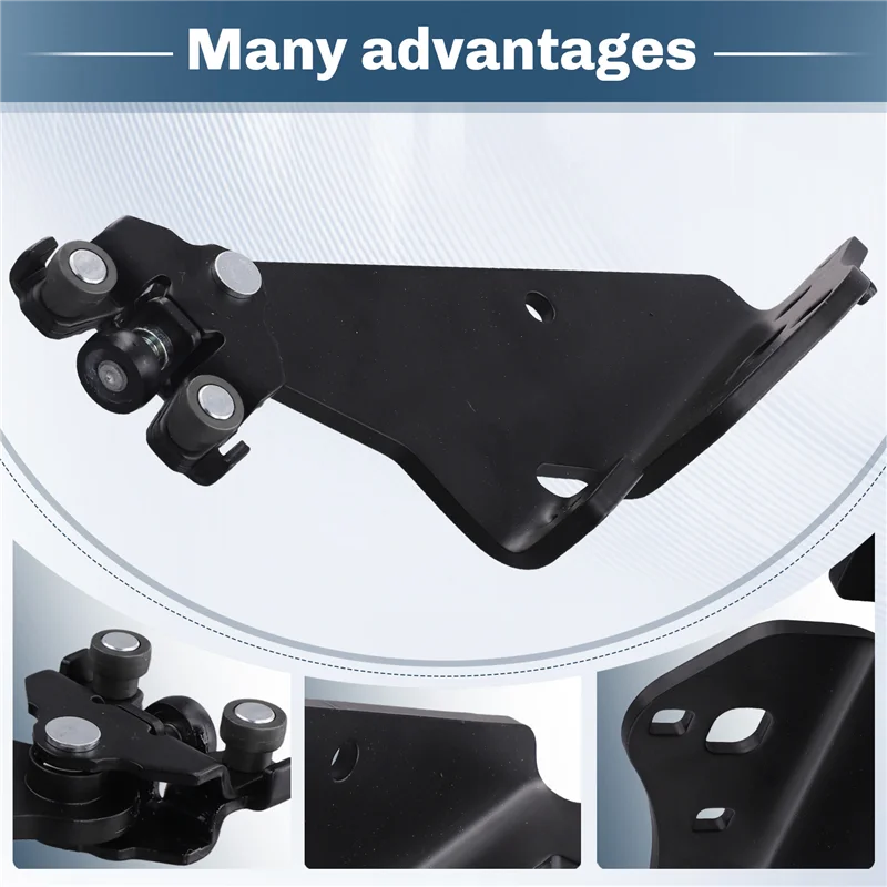 1Pair Door Roller Guide Rail 8200497763 8200497643 For Renault Kangoo II 2008-2019 Door Guide Sliding Left Right Lower