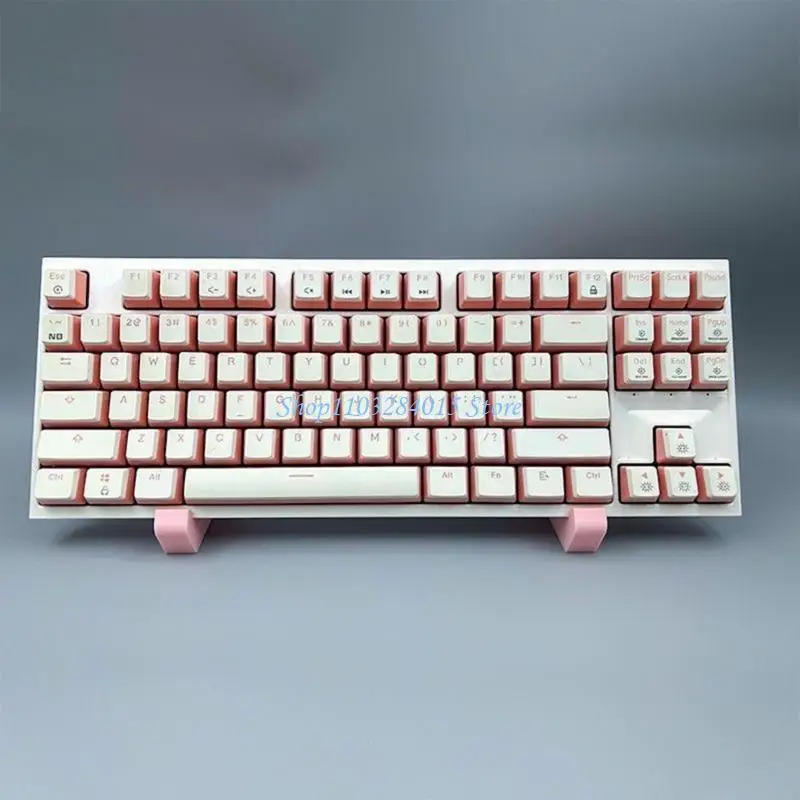R6FF Mechanical Keyboards Display Stand Height Adjustable Desk Accessory for Typists