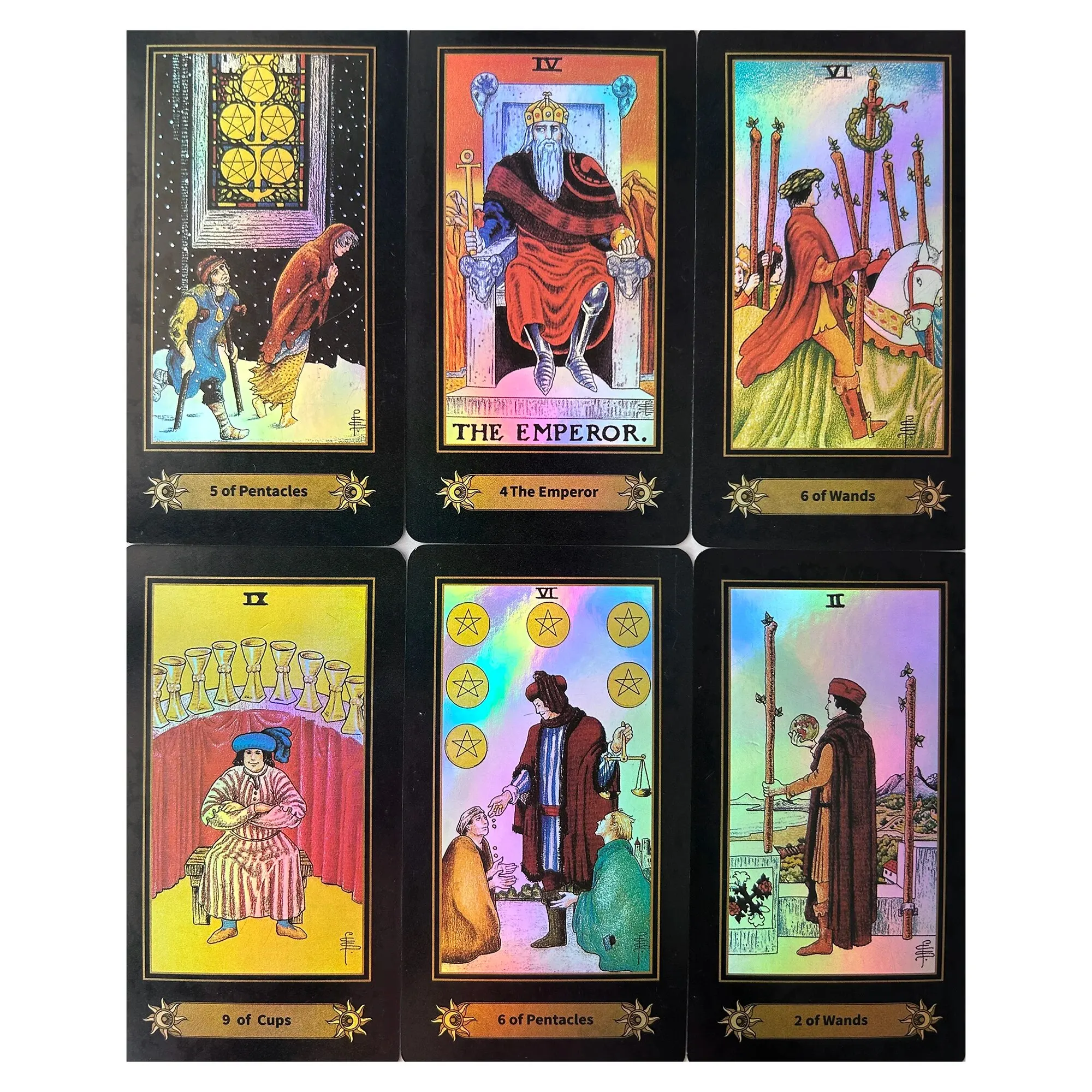 High quality A.E Waite Tarot card with guide, vintage card game, outdoor camping family party gift.