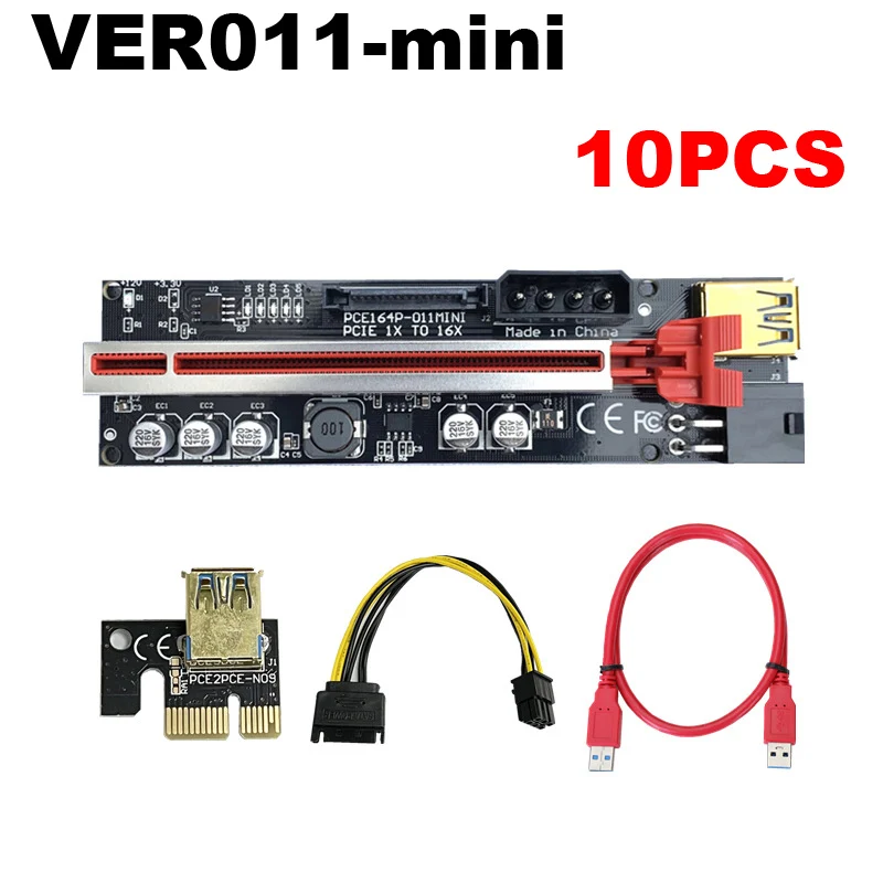 

Адаптер PCIE X16, USB 3,0 Sata, 1/10 шт.