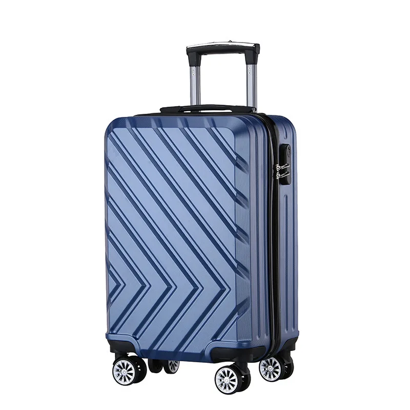 (77) Customized New ABS Travel Case 20 Inch Universal Wheel Trolley Case