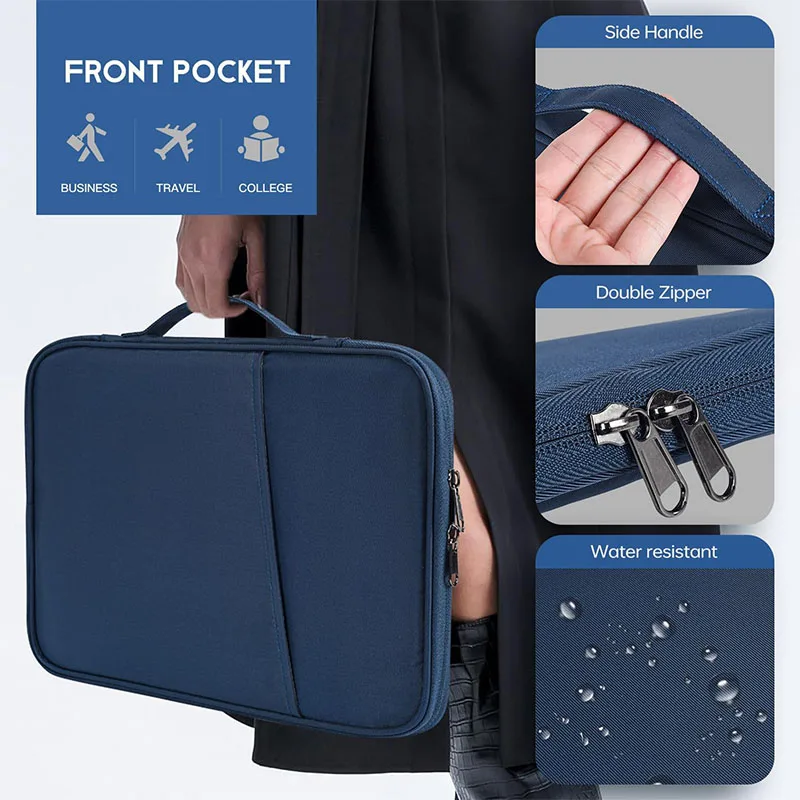13-15 inch Laptop Sleeve Case for 2025 2024 MacBook Air/Pro13 13.6 Air15 Pro14 M4 M3 M2 MacBook A3240 A3113 A2681 Shockproof Bag