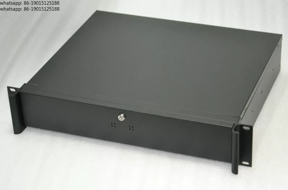 2 Nodes 2U Mini-ITX Dual System Compact Server Case EKI-M236 Industrial Control Rack Mounted