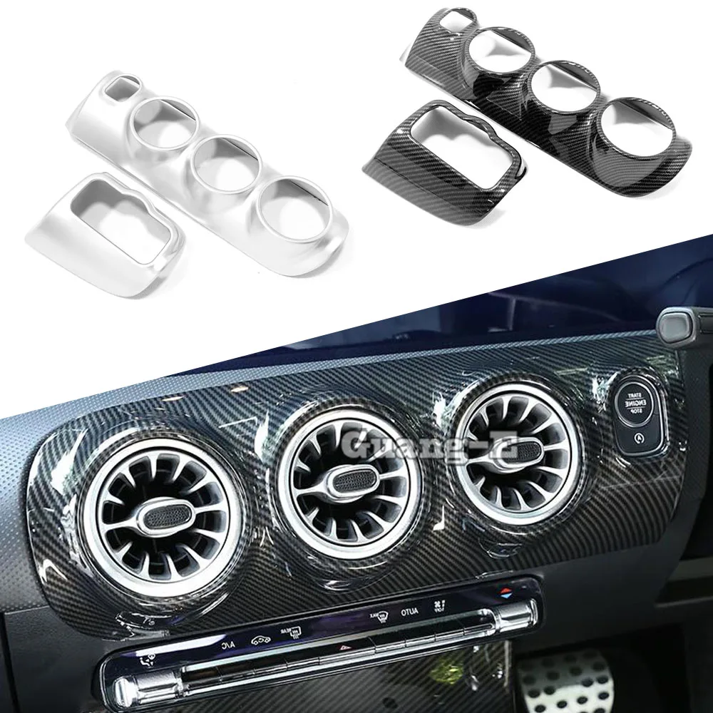

For Mercedes Benz A Class W177 A180 A200 A250 2019 2020 2021 2022 2023 Trim Inside Air Conditioning Switch Button Outlet Vent
