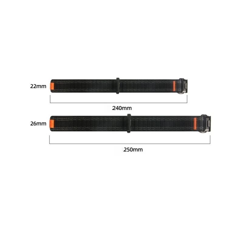 ل GARMIN 47 51 مللي متر حزام ساعة نيلون 22 26 مللي متر QuickFit الفرقة ل Fenix 8 7 7X 6 6X 5 5X /Enduro2 3/Epix Pro/Foreunner965 سوار