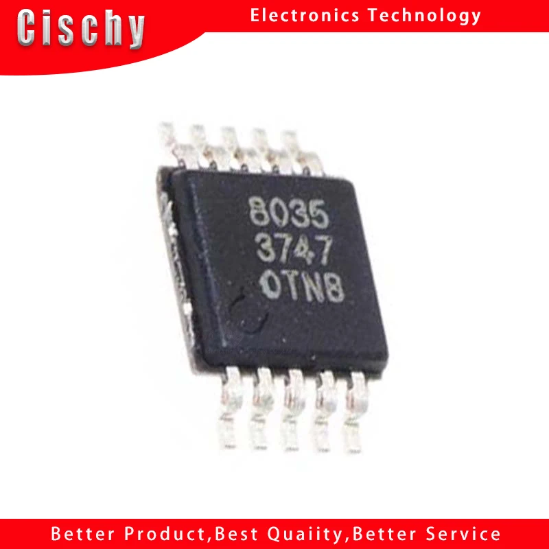 

10PCS/LOT QN8035 Brand new original QN8035-SANE 8035 FM receiver single chip MSOP8 In Stock