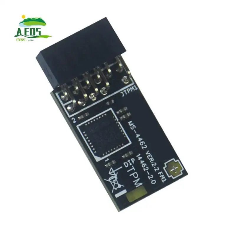 

AED5-TPM2.0 Module TPM SPI 12Pin Encryption Security Module For Motherboards For Windows 10 11