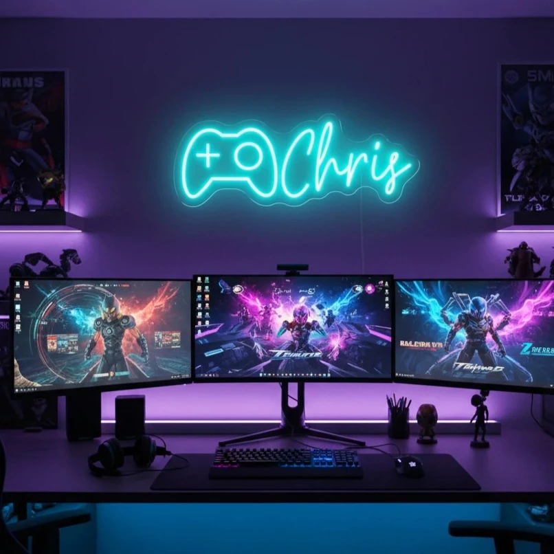 

Пользовательское имя геймера, неоновая вывеска, персонализированный текст «сделай сам», USB-питание, аркадный стиль, светодиодный светильник, домашняя комната, игровой зал, коммерческий декор стен