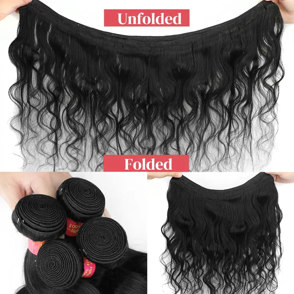 Varlea Body Wave-bundels 100% echt haar 30 inch Birmese haarbundels Natuurlijk zwart ruw haarbundels 3 4 bundels Haarextensies