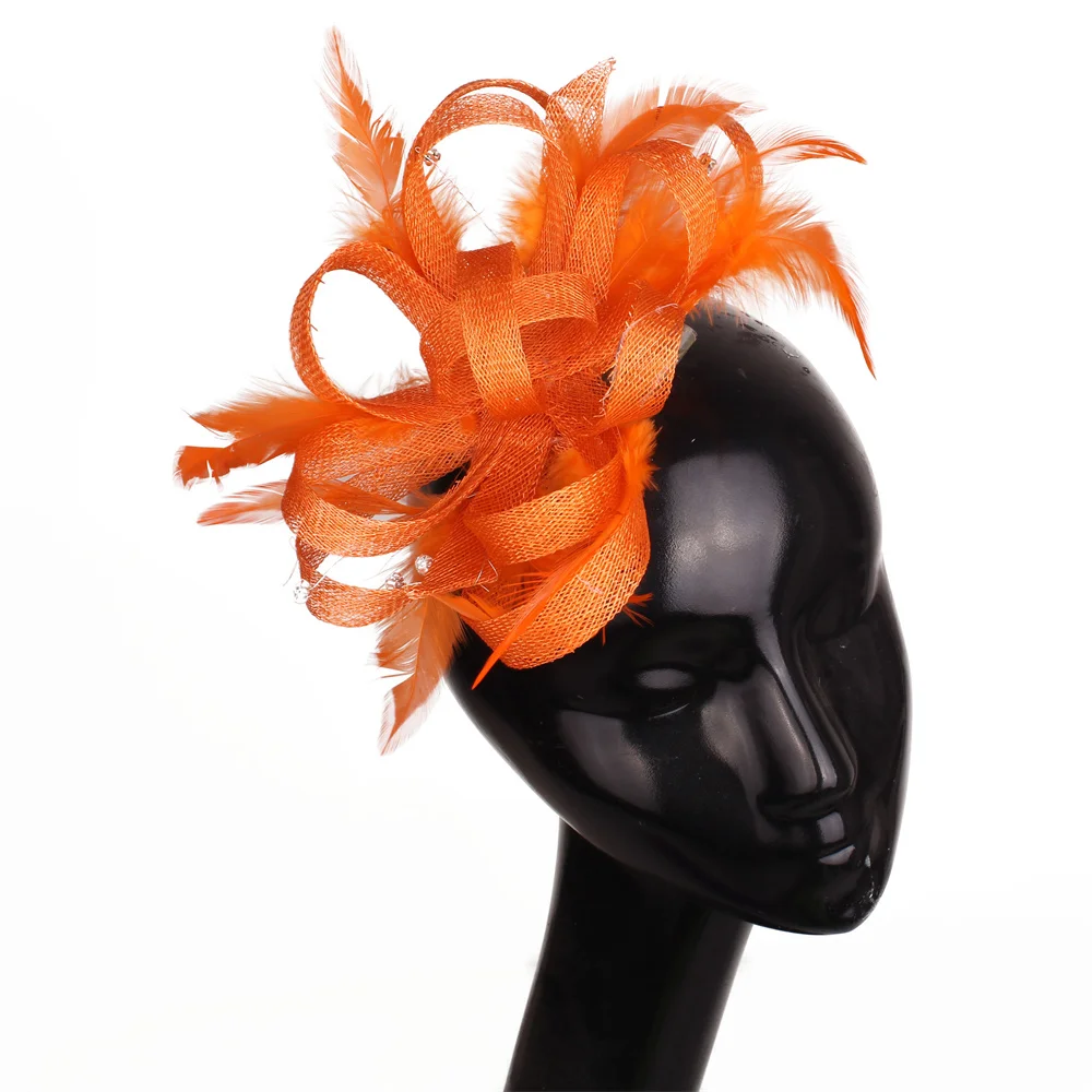 

Fascinator Lady Hat for Women Wedding Adult Party Mother of the Bride Headwear Good Selling Elegant Bridal Accessory