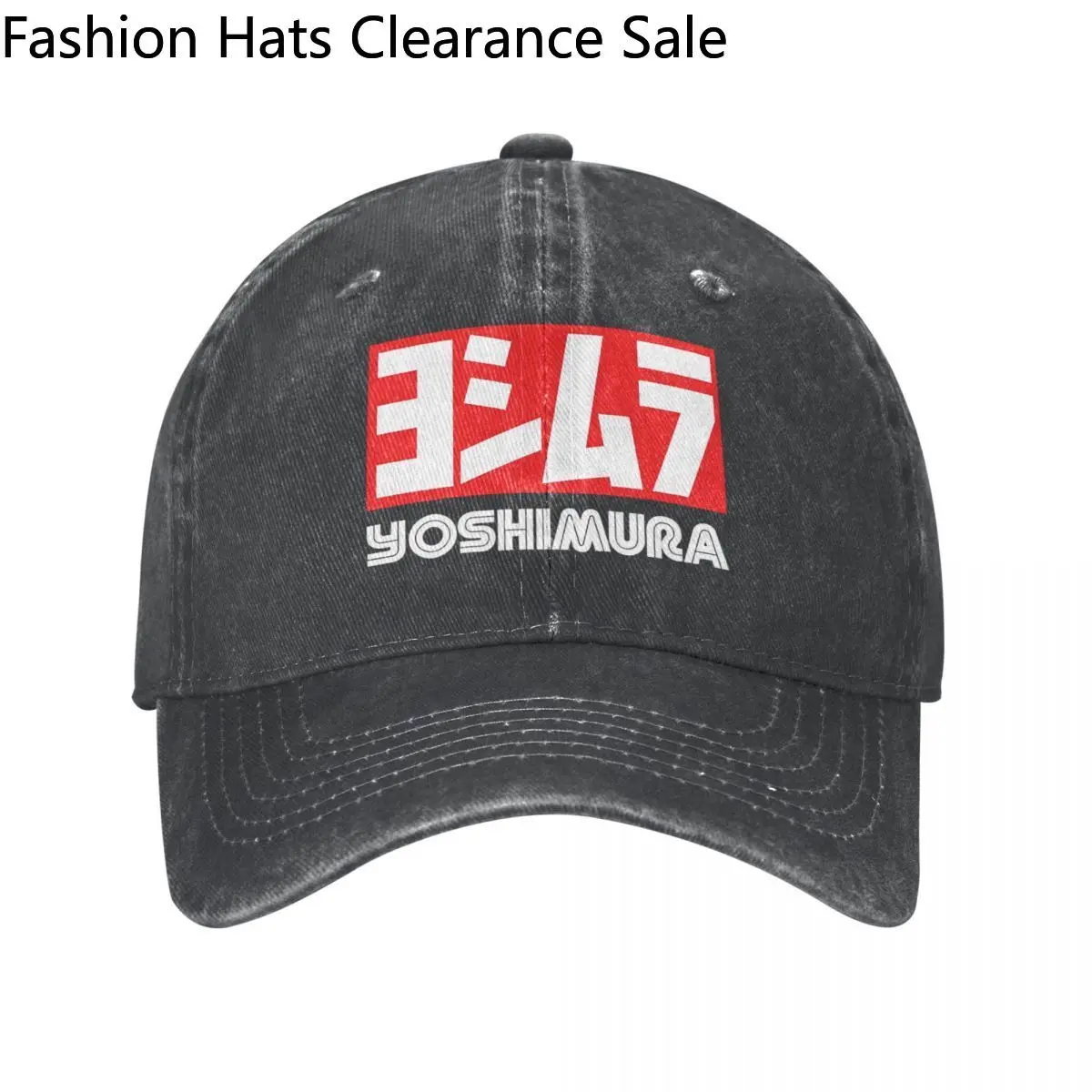 Japanese Motorcycle Race Biker Rider Unisex Style Baseball Cap Yoshimura Distressed Washed Caps Hat Summer Gift Snapback Cap