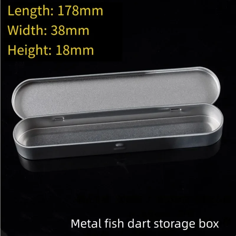 Portable Fishing Dart Storage Box Can Hold 8-10 Slingshot Fishing Darts for Outdoor Shooting Accessories