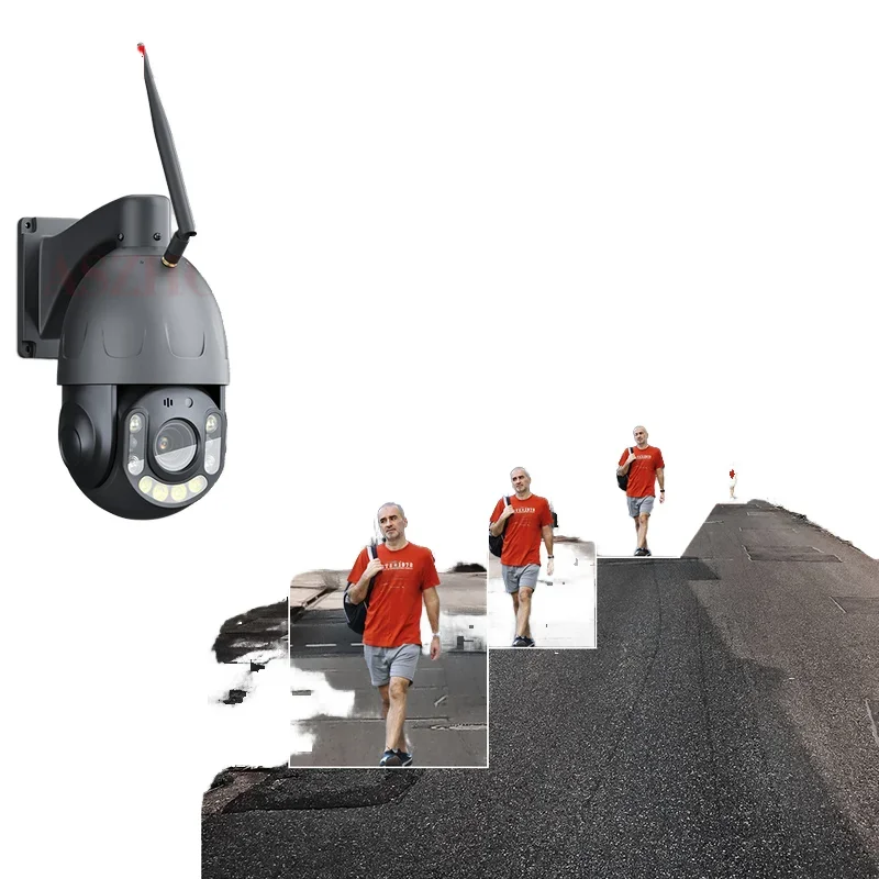 Cámara IP de 5MP, cámara de red IP de seguridad 4G, Zoom 36X, 1080P HD, PTZ, cámara de vigilancia para el hogar al aire libre, CCTV, visión nocturna a todo Color